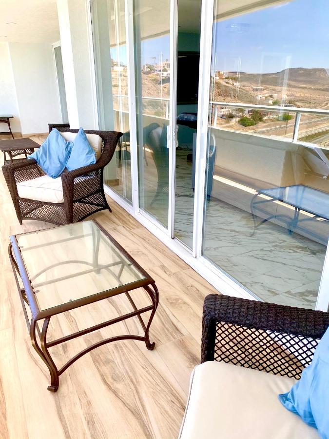 Beachfront Condo Close Puerto Nuevo, Papas, And Valle De Guadalupe Rosarito Exteriör bild