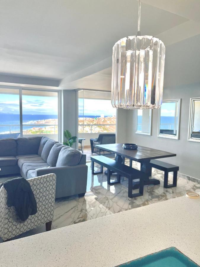Beachfront Condo Close Puerto Nuevo, Papas, And Valle De Guadalupe Rosarito Exteriör bild