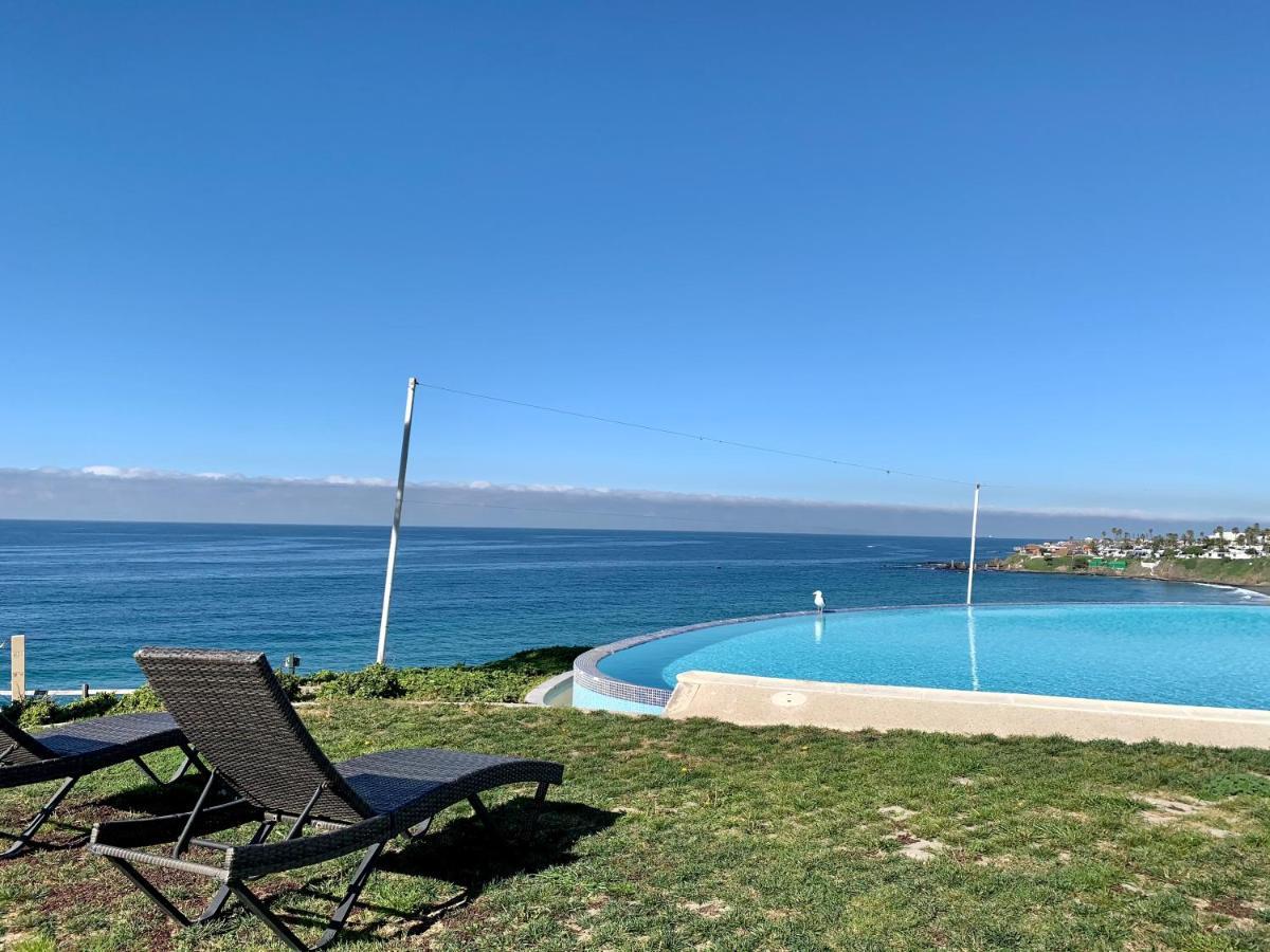 Beachfront Condo Close Puerto Nuevo, Papas, And Valle De Guadalupe Rosarito Exteriör bild